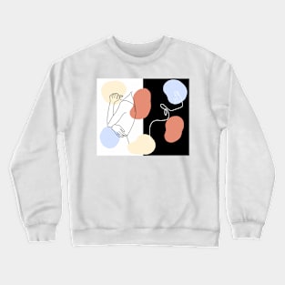 Minimalist pattern drawing Crewneck Sweatshirt